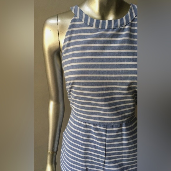 Unbranded stripe Wide Leg Jumpsuit - Picture 2 of 6